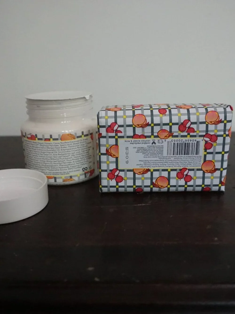 Beekman 1802 Juicy Peach Lychee Goat Milk Lotion Bar Soap